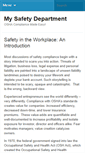 Mobile Screenshot of mysafetydepartment.com